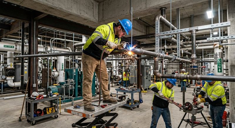 Commercial Gas Installation in Fredericksburg, VA