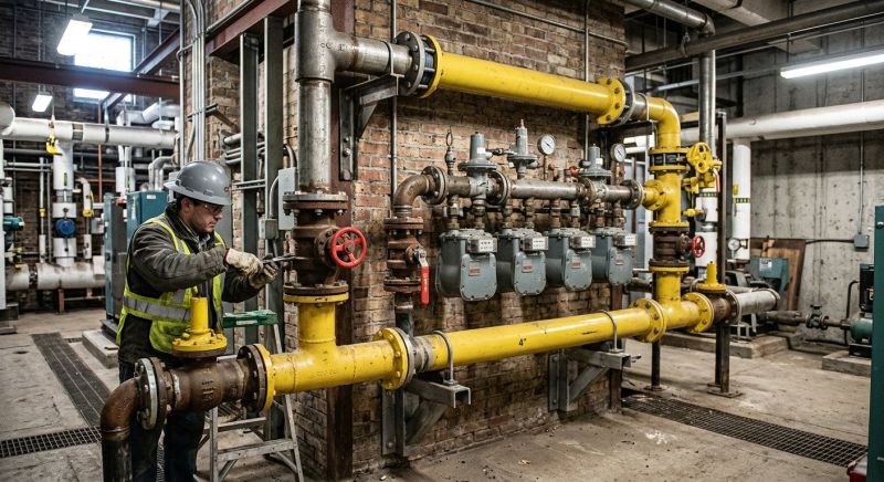 Commercial Gas Line Repair in Columbus, OH