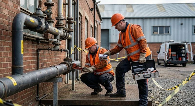 Commercial Gas Line Repair in Austin, TX