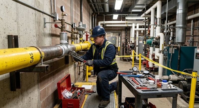 Commercial Gas Piping in Austin, TX