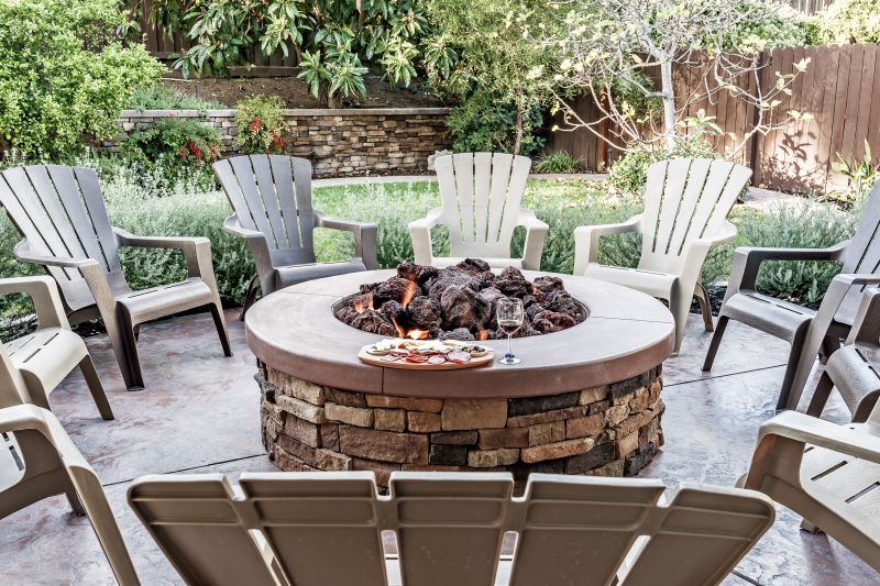Fire Pit with Seating
