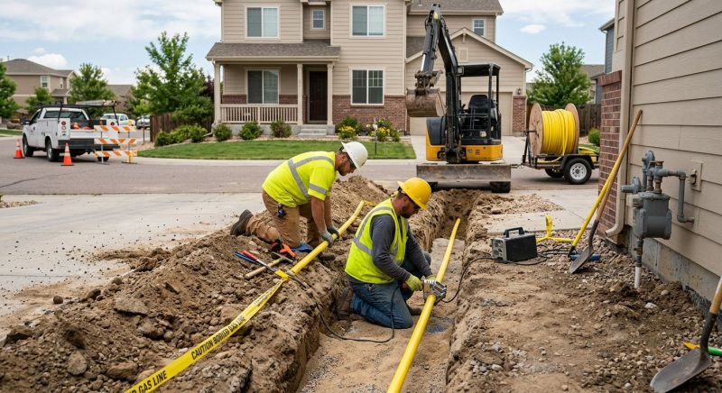 Gas Line Plumbing in Fredericksburg, VA