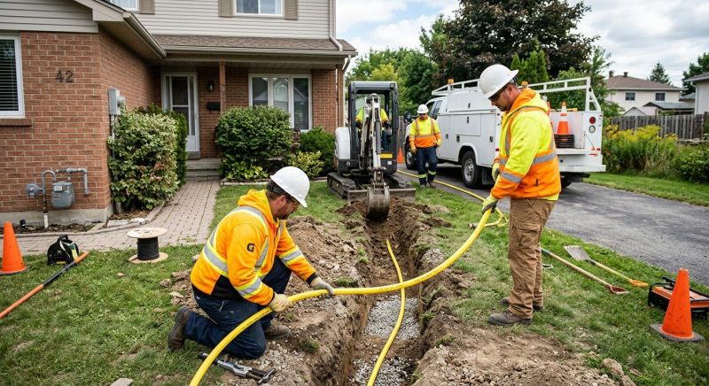 Gas Line Rerouting in Sacramento, CA