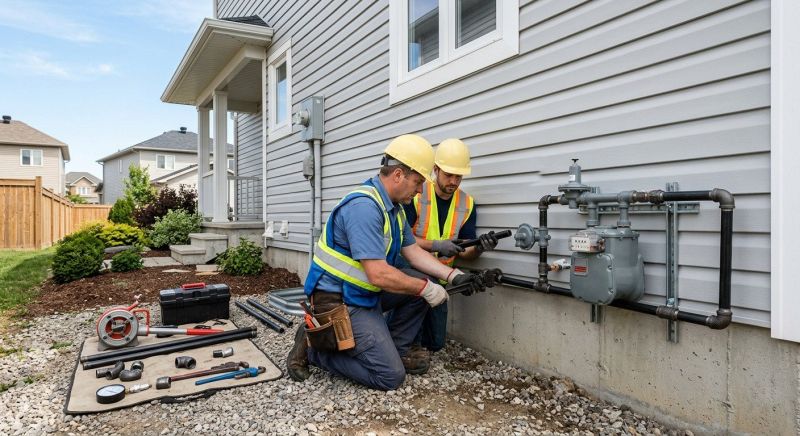 Gas Pipe Installation in Austin, TX