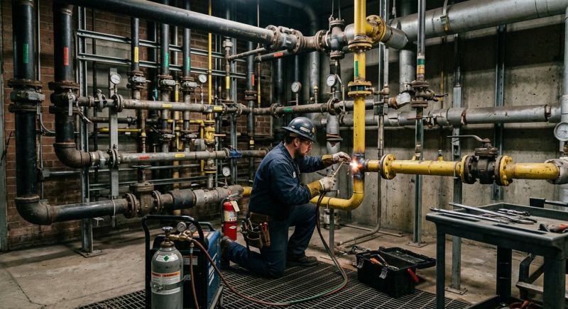 Commercial Gas Line Service in Littleton, CO