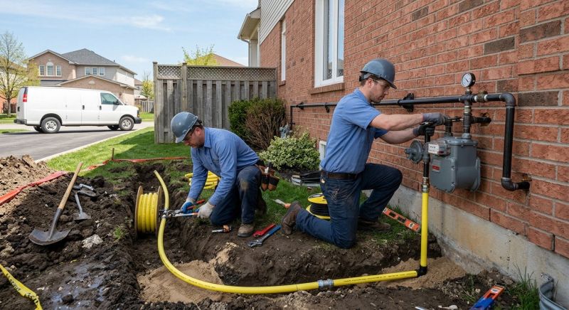 Gas Line Installation in Columbus, OH