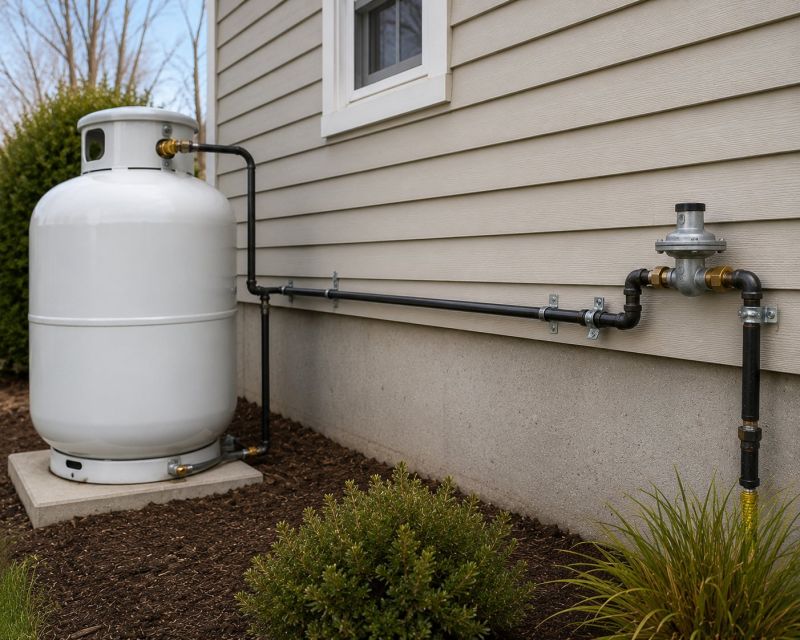 Propane Line Replacement in Annapolis, MD