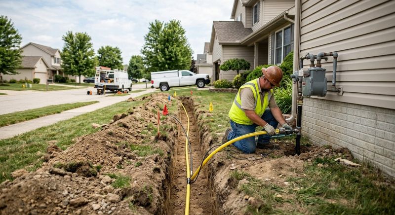 Underground Gas Line Service in Sacramento, CA
