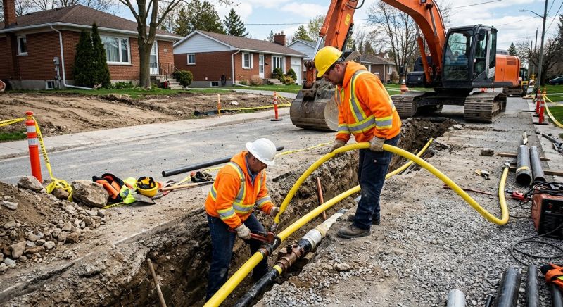 Underground Gas Line Service in Annapolis, MD